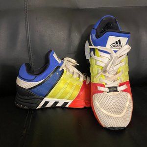 Adidas S81483 Equipment Running Support Multicolor Shoes Men's size 8.5 CLEANED!